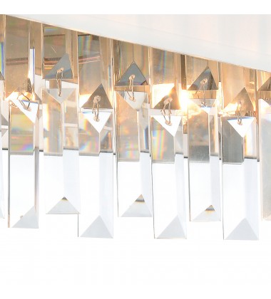  Havely 4 Light Wall Sconce With Chrome Finish (5674W24C-W) - CWI