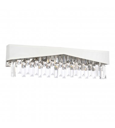  Havely 4 Light Wall Sconce With Chrome Finish (5674W24C-W) - CWI