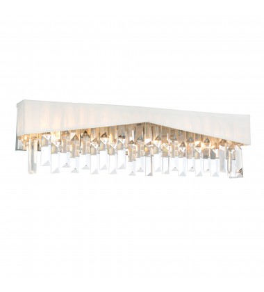  Havely 4 Light Wall Sconce With Chrome Finish (5674W24C-W) - CWI