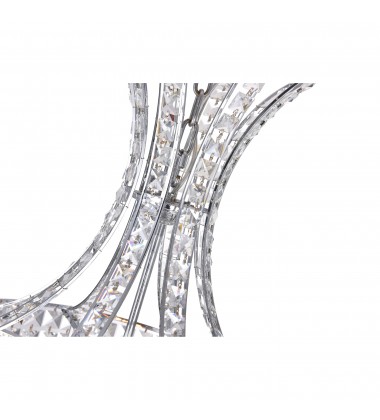  Chique 12 Light Chandelier With Chrome Finish (5685P20C) - CWI