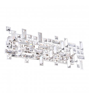  Arley 6 Light Vanity Light With Chrome Finish (5689W24-6-601) - CWI