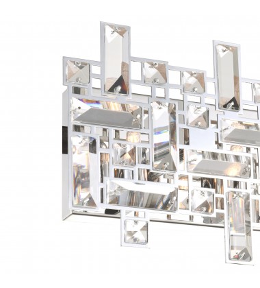  Arley 8 Light Vanity Light With Chrome Finish (5689W30-8-601) - CWI