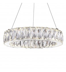  Juno LED Chandelier With Chrome Finish (5704P16-1-601-A) - CWI