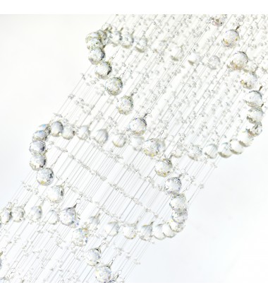  Double Spiral 9 Light Flush Mount With Chrome Finish (6606C24C) - CWI