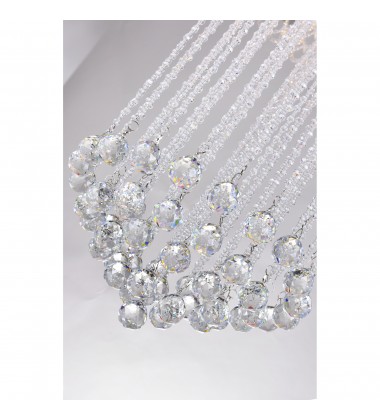  Waterfall 23 Light Flush Mount With Chrome Finish (6615C32C) - CWI