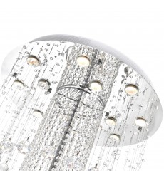  Hallway 20 Light Flush Mount With Chrome Finish (6627C26C) - CWI