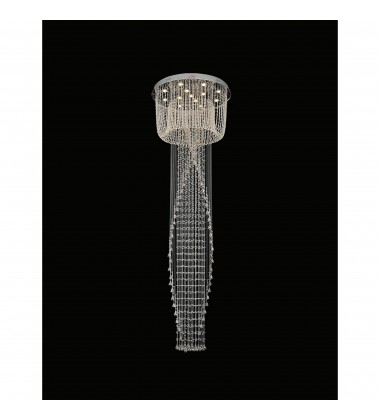  Hallway 13 Light Flush Mount With Chrome Finish (6628C26C) - CWI