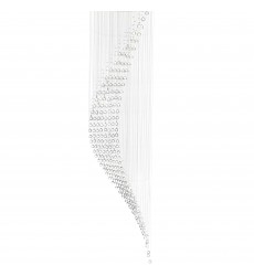  Ribbon 10 Light Flush Mount With Chrome Finish (6629C26C) - CWI