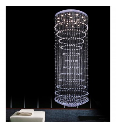  Hallway 18 Light Flush Mount With Chrome Finish (6630C35C) - CWI