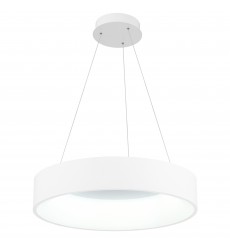 Arenal LED Drum Shade Pendant With White Finish (7103P18-1-104) - CWI  Arenal LED Drum Shade Pendant With White Finish (7103P18-1-104) - CWI