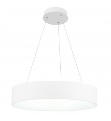 Arenal LED Drum Shade Pendant With White Finish (7103P18-1-104) - CWI  Arenal LED Drum Shade Pendant With White Finish (7103P18-1-104) - CWI