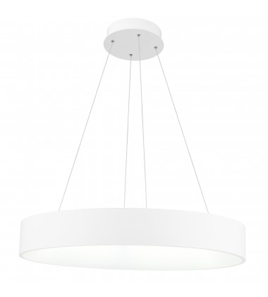 Arenal LED Drum Shade Pendant With White Finish (7103P24-1-104) - CWI  Arenal LED Drum Shade Pendant With White Finish (7103P24-1-104) - CWI