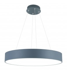 Arenal LED Drum Shade Pendant With Gray & White Finish (7103P24-1-167) - CWI  Arenal LED Drum Shade Pendant With Gray & White Finish (7103P24-1-167) - CWI