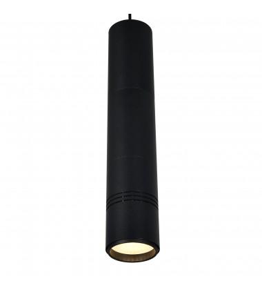  Stowe LED Down Mini Pendant With Black Finish (7117P3-1-101-A) - CWI