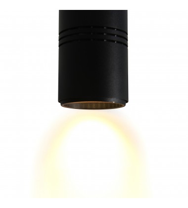  Stowe LED Down Mini Pendant With Black Finish (7117P3-1-101-A) - CWI