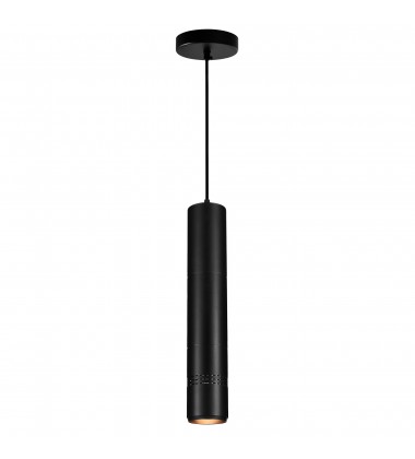  Stowe LED Down Mini Pendant With Black Finish (7117P3-1-101-A) - CWI