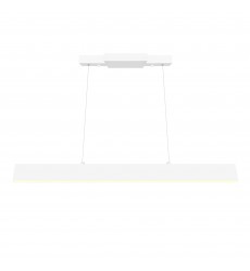  Krista LED Chandelier With Satin White Finish (7145P36-1-266-RC) - CWI