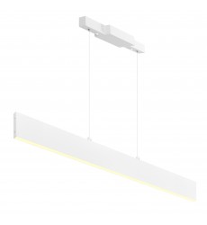  Krista LED Chandelier With Satin White Finish (7145P36-1-266-RC) - CWI