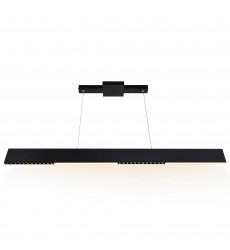  Bellagio 42 in LED Integrated Black Chandelier (7145P42-B-101) - CWI