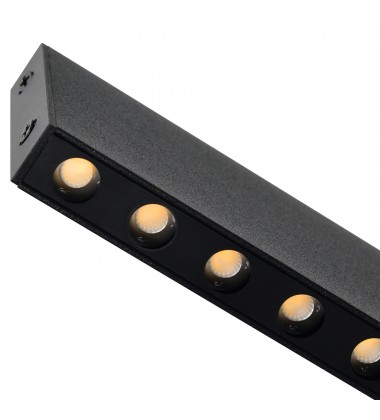 Bellagio 45 in LED Integrated Black Chandelier (7145P45-A-101) - CWI Bellagio 45 in LED Integrated Black Chandelier (7145P45-A-101) - CWI