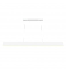  Krista LED Chandelier With Satin White Finish (7145P47-1-266-RC) - CWI