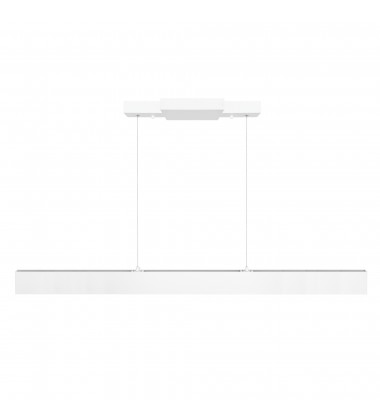  Krista LED Chandelier With Satin White Finish (7145P47-1-266-RC) - CWI
