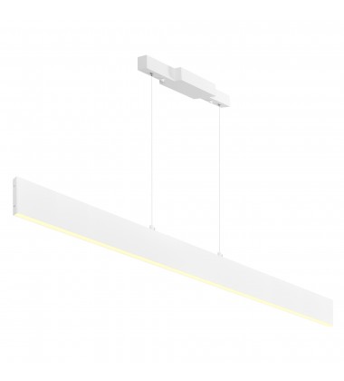  Krista LED Chandelier With Satin White Finish (7145P47-1-266-RC) - CWI