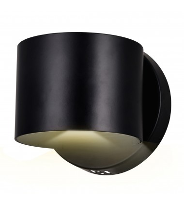 Lilliana LED Wall Sconce With Black Finish (7148W5-101-R) - CWI  Lilliana LED Wall Sconce With Black Finish (7148W5-101-R) - CWI