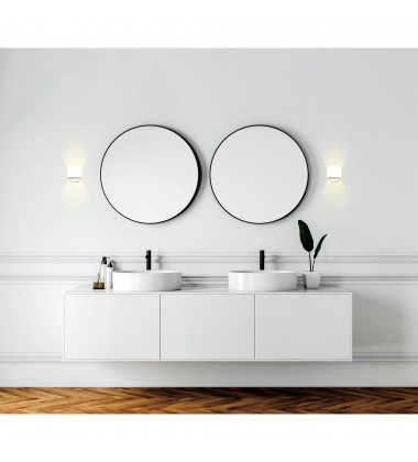 Lilliana LED Wall Sconce With White Finish (7148W5-103-R) - CWI  Lilliana LED Wall Sconce With White Finish (7148W5-103-R) - CWI