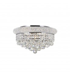  Empire 8 Light Flush Mount With Chrome Finish (8001C20C) - CWI