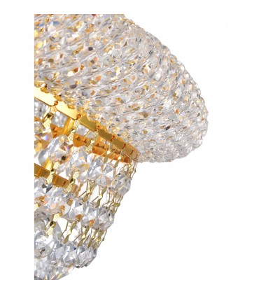 Empire 6 Light Chandelier With Gold Finish (8001P14G) - CWI Empire 6 Light Chandelier With Gold Finish (8001P14G) - CWI