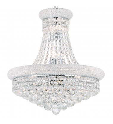 Empire 14 Light Down Chandelier With Chrome Finish (8001P20C) - CWI Empire 14 Light Down Chandelier With Chrome Finish (8001P20C) - CWI