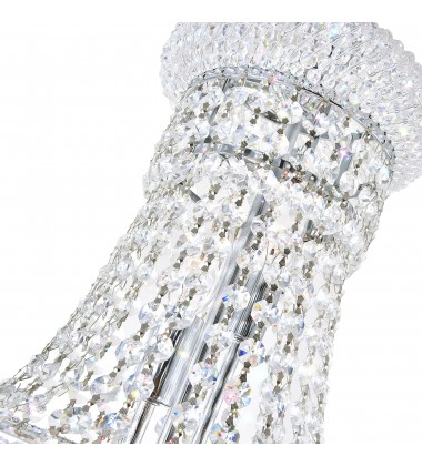 Empire 14 Light Down Chandelier With Chrome Finish (8001P20C) - CWI Empire 14 Light Down Chandelier With Chrome Finish (8001P20C) - CWI