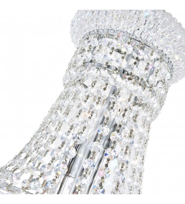 Empire 17 Light Down Chandelier With Chrome Finish (8001P24C) - CWI Empire 17 Light Down Chandelier With Chrome Finish (8001P24C) - CWI