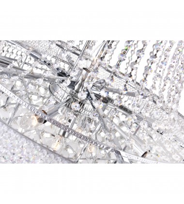 Empire 19 Light Down Chandelier With Chrome Finish (8001P32C) - CWI Empire 19 Light Down Chandelier With Chrome Finish (8001P32C) - CWI