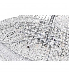  Empire 38 Light Down Chandelier With Chrome Finish (8001P42C) - CWI