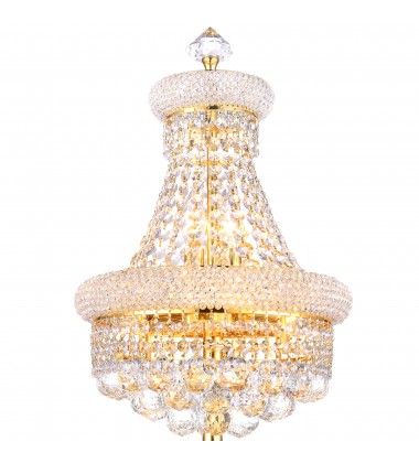  Empire 6 Light Table Lamp With Gold Finish (8001T14G) - CWI