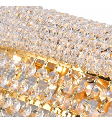  Empire 6 Light Table Lamp With Gold Finish (8001T14G) - CWI