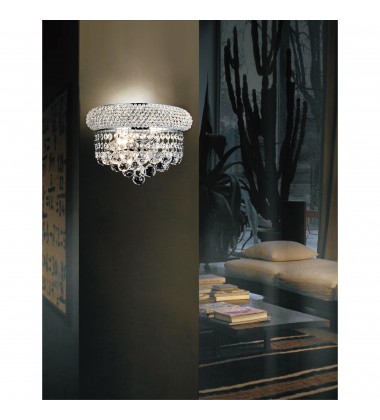 Empire 2 Light Wall Sconce With Chrome Finish (8001W12C-A) - CWI Empire 2 Light Wall Sconce With Chrome Finish (8001W12C-A) - CWI