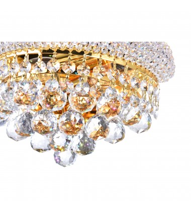  Empire 2 Light Wall Sconce With Gold Finish (8001W12G-A) - CWI