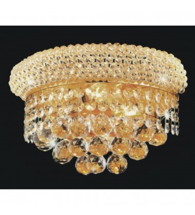  Empire 2 Light Wall Sconce With Gold Finish (8001W12G-A) - CWI