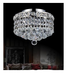  Luminous 2 Light Flush Mount With Chrome Finish (8002C10C) - CWI
