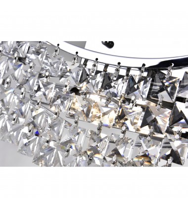  Glamorous 3 Light Vanity Light With Chrome Finish (8004W25C-B (clear)) - CWI