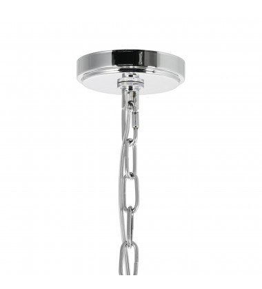  Posh 22 Light Down Chandelier With Chrome Finish (8010P30C) - CWI