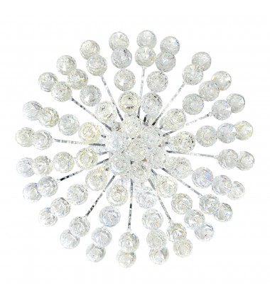  Princess 8 Light Down Chandelier With Chrome Finish (8012P20C) - CWI