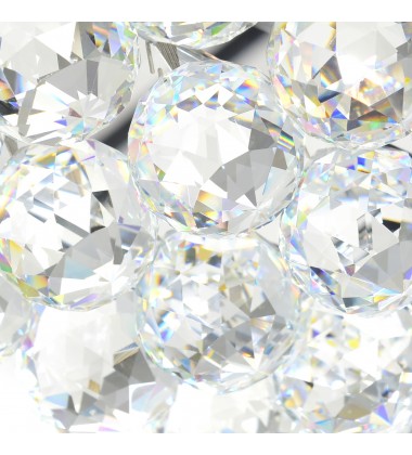  Princess 1 Light Mini Chandelier With Chrome Finish (8012P8C) - CWI