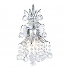  Princess 1 Light Wall Sconce With Chrome Finish (8012W8C) - CWI