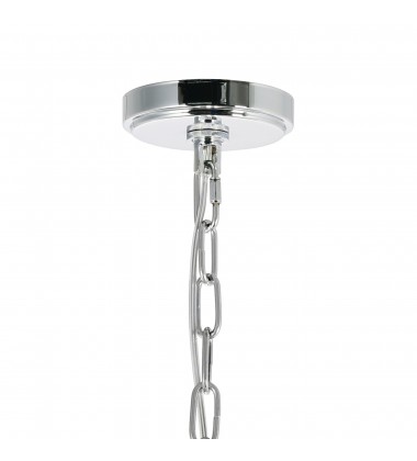  Princeton 12 Light Down Chandelier With Chrome Finish (8023P30C) - CWI