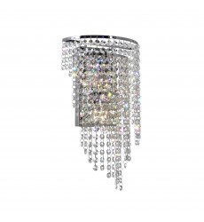  Prism 3 Light Wall Sconce With Chrome Finish (8024W9C) - CWI