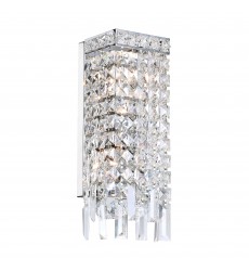  Colosseum 2 Light Wall Sconce With Chrome Finish (8031W5C) - CWI